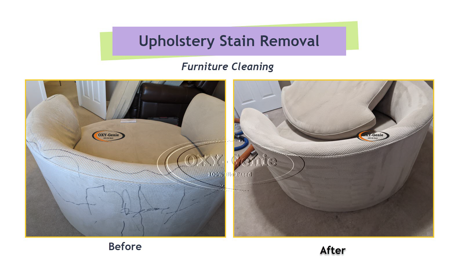 Upholstery Stain Removal Calgary