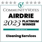 CommunityVotes Airdrie award badge
