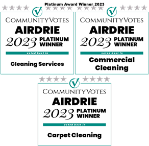 Carpet Cleaning Platinum award winner 2023