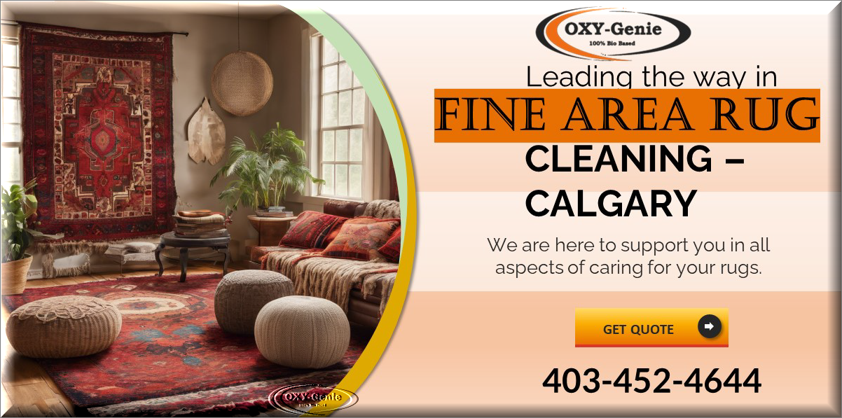OxyGenie Area Rug Cleaning in Calgary (2024)
